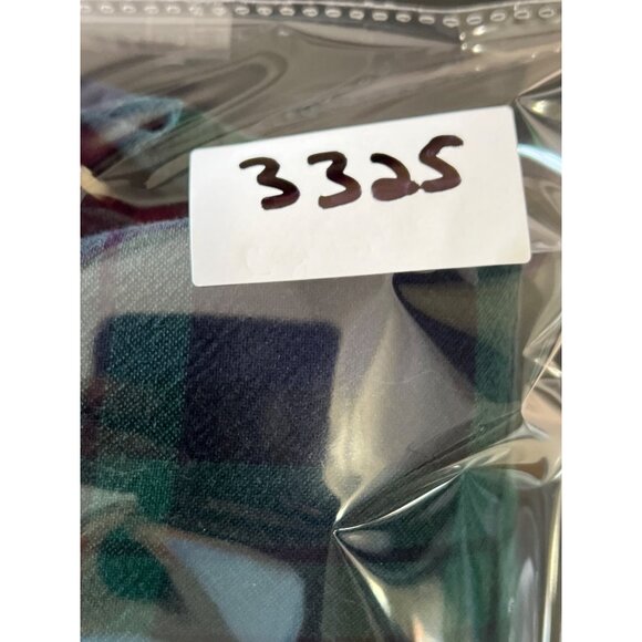 J Crew Green Navy Blue Plaid Flannel Button Down Shirt Large Cabincore Outdoors - Picture 9 of 9